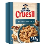 Cereales con frutos secos Cruesli Quaker 375 g.