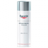 Crema facial para piel normal y mixta rellenador de arrugas Hyaluron Filler para el día con FP15 Eucerin 50 ml.