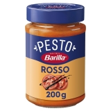 Salsa Pesto rosso Barilla sin gluten tarro 200 g.