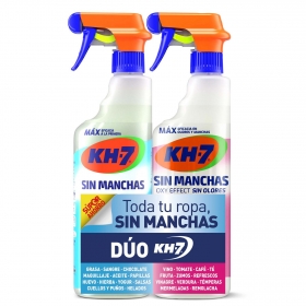 Pack KH-7 Quitamanchas Sin Manchas 750 ml + Quitamanchas Sin Manchas Oxy 750 ml.