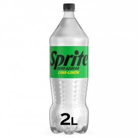 Refresco de lima-limón Sprite con gas zero botella 2 l.