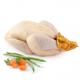 Pollo entero limpio ecológico Carrefour Bio 1,6 kg aprox