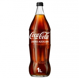 Coca Cola zero azúcar botella 1 l.