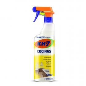 Limpiador cocinas desinfectante mandarina-iris blanco sin lejía KH-7 750 ml.