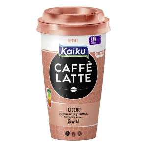 Café latte light Kaiku sin gluten sin lactosa 370 ml.