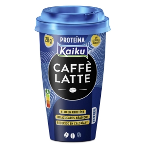 Café latte proteína sin azúcar añadido Mr. Big Kaiku sin gluten sin lactosa 370 ml.