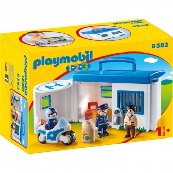Playmobil 1.2.3 - Policia Maletín Las mejores de Carrefour