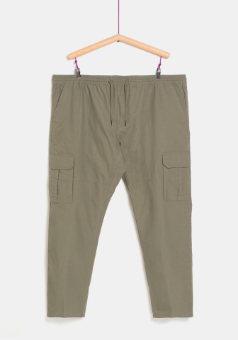 Pantalón cargo Tallas Grandes para Hombre TEX | Las mejores ofertas de  Carrefour
