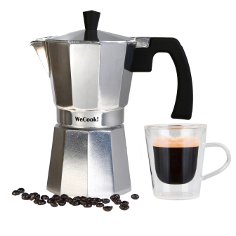 Wecook! Paola Cafetera Italiana De Aluminio, Tradicional, Express 1 Taza  Café, Junta De Cierre De Silicona, Válvula De Seguridad, Vitrocerámica,  Gas, Eléctrica con Ofertas en Carrefour | Las mejores ofertas de Carrefour