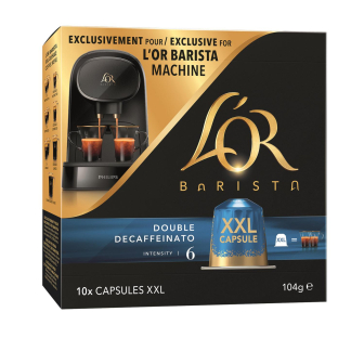 Café Descafeinado Lor Barista XXL 10 Cápsulas | Carrefour Supermercado  compra online