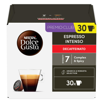 Café espresso intenso descafeinado en cápsulas Nescafé Dolce Gusto 30  unidades de 7 g. | Carrefour Supermercado compra online