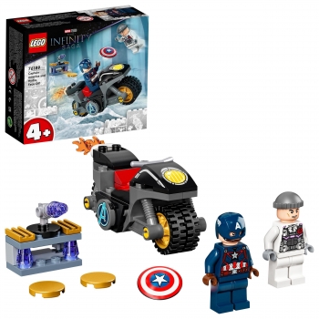 LEGO Marvel Capitán América contra Hydra +4 Años - 76189