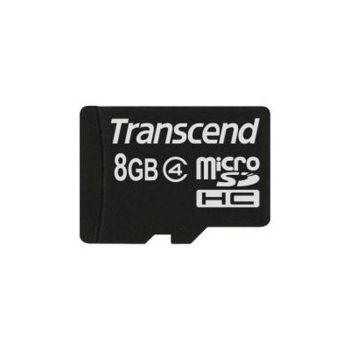 Tarjeta memoria MicroSDHC Transcend 8GB Micro SDHC
