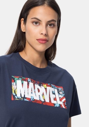 Camiseta de manga corta para Mujer MARVEL
