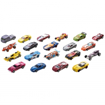 Mattel - Pack 20 Vehículos Hot Wheels