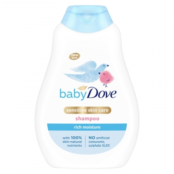 Champú hidratación profunda Baby Dove 400 ml.