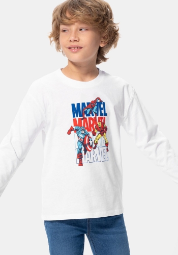 Camiseta de manga larga para Niño MARVEL