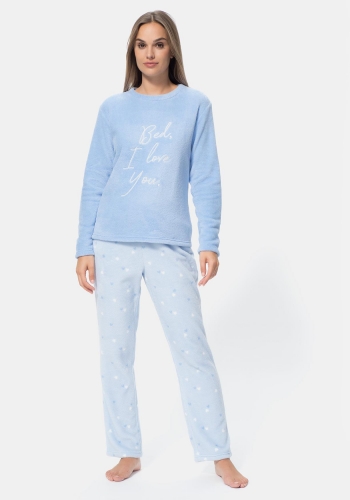 Pijama dos piezas polar para Mujer TEX