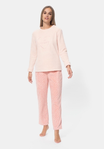 Pijama dos piezas polar para Mujer TEX