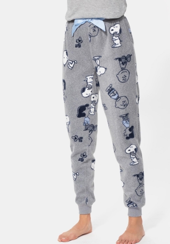Pantalón de pijama largo para Mujer SNOOPY