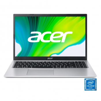 Portátil Acer Aspire 3 A315-35, Intel Celeron N4500 con 8GB, 256GB SSD, FHD 15,6"-39,62 cm, Windows 11 Home - Plata