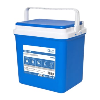 Nevera Rígida 25L, Azul