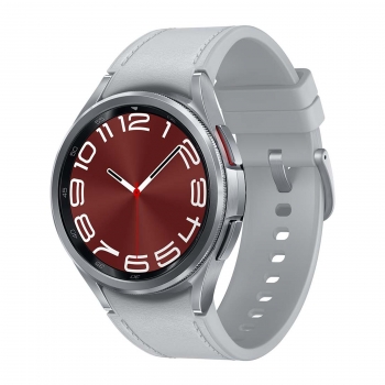 Smartwatch Samsung Watch6 Classic LTE, 43mm, Super AmoLED, GPS, 16 Gb, Wifi, Bluetooth 5.3, Plata
