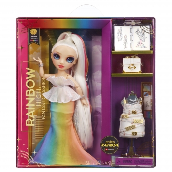 Rainbow High Fantastic Fashion Doll, Muñeca +4 Años