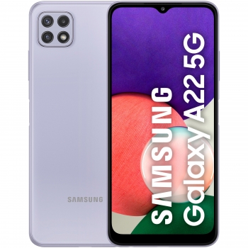 Samsung Galaxy A22 5G, 4GB de RAM + 64GB - Violeta