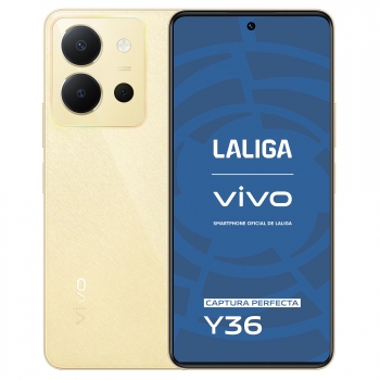 Móvil Vivo Y36 256G + 8GB RAM - Vibrant Oro