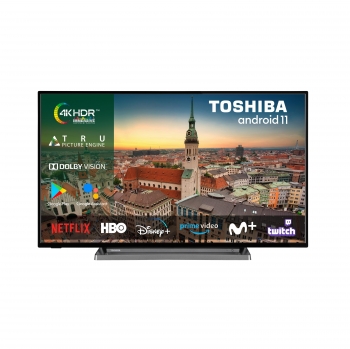 mejilla Grupo combinación TV LED 139,7 cm (55") Toshiba 55UA3D63DG, 4K UHD, Smart TV | Ofertas  Carrefour Online