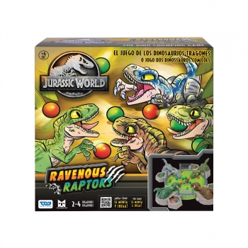 Jurassic World Revenous Raptor +4 años