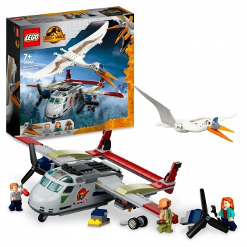 LEGO Jurassic World Emboscada Aérea del Quetzalcoatlus +7 Años - 76947