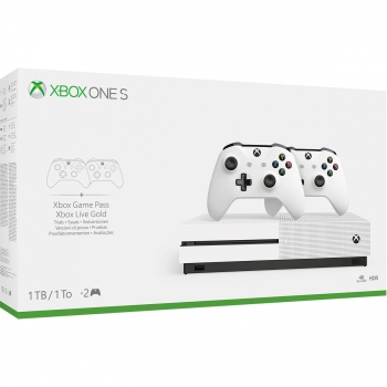 Xbox One S 1TB con 2 mandos