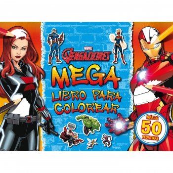 Los Vengadores Megalibro para Colorear 2