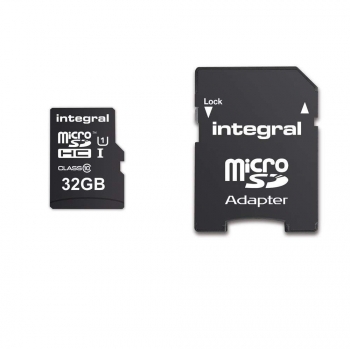 Tarjeta de Memoria Integral Ultima PRO Micro SD 32GB con Adaptador