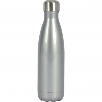 Botella Termo Acero 500ml - Plata