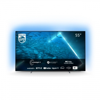 TV OLED 55" Philips 55OLED707/12, 4K UHD, Smart TV