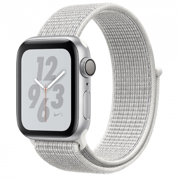 Apple Watch Series 4 Nike+ GPS 40mm silver Sport Loop summit white