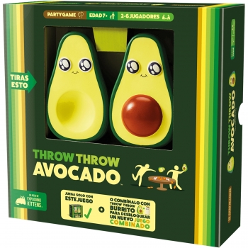Asmodee Juegos Trhow Trhow Avocado +7 Años
