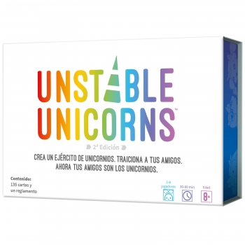 Asmodee Juegos - Unstable Unicorns +8 años
