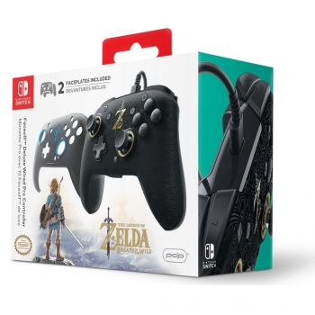Mando Pro Deluxe FaceOff Legend of Zelda para Nintendo Switch