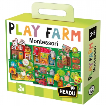 Fournier Educativos - Tus Primero Conocimientos de la Granja Play Farm Montessori + 2 años