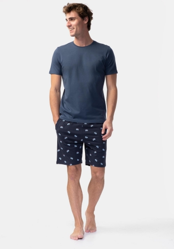 Bermuda de pijama con micro estampado de Hombre TEX