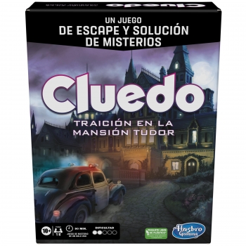Hasbro Gaming - Cluedo Escape Traición en la Mansión Tudor +10 años
