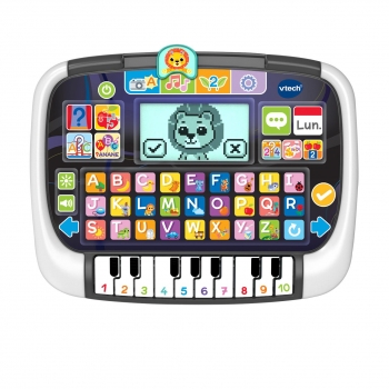 VTech - Panel Educativo con Piano Tablet infantil multi-app, Tablet interactiva con piano, juguete para niños +2 años