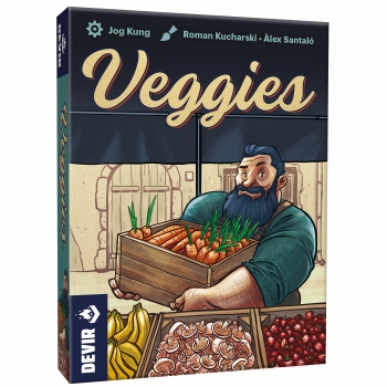 Devir - Juego de Cartas Veggies + 8 años