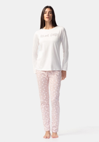 Pijama dos piezas sostenible para Mujer TEX