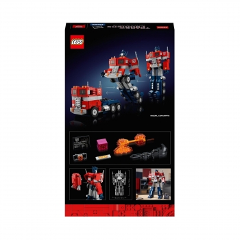 LEGO Icons Transformers Optimus Prime +18 años - 10302