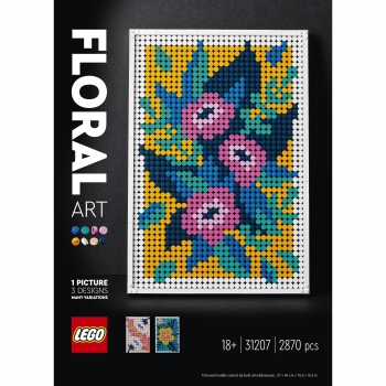 LEGO Art - Arte Floral 2022 a partir de 18 años - 31207